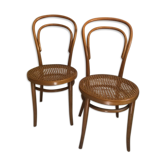 Chairs bistrot cannage