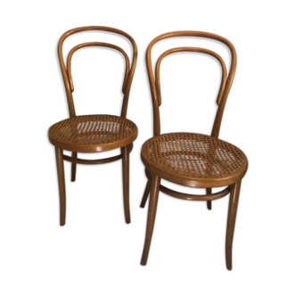 Chairs bistrot cannage