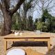 Oak coffee table