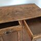 Parisian buffet two drawers two shelves and lock