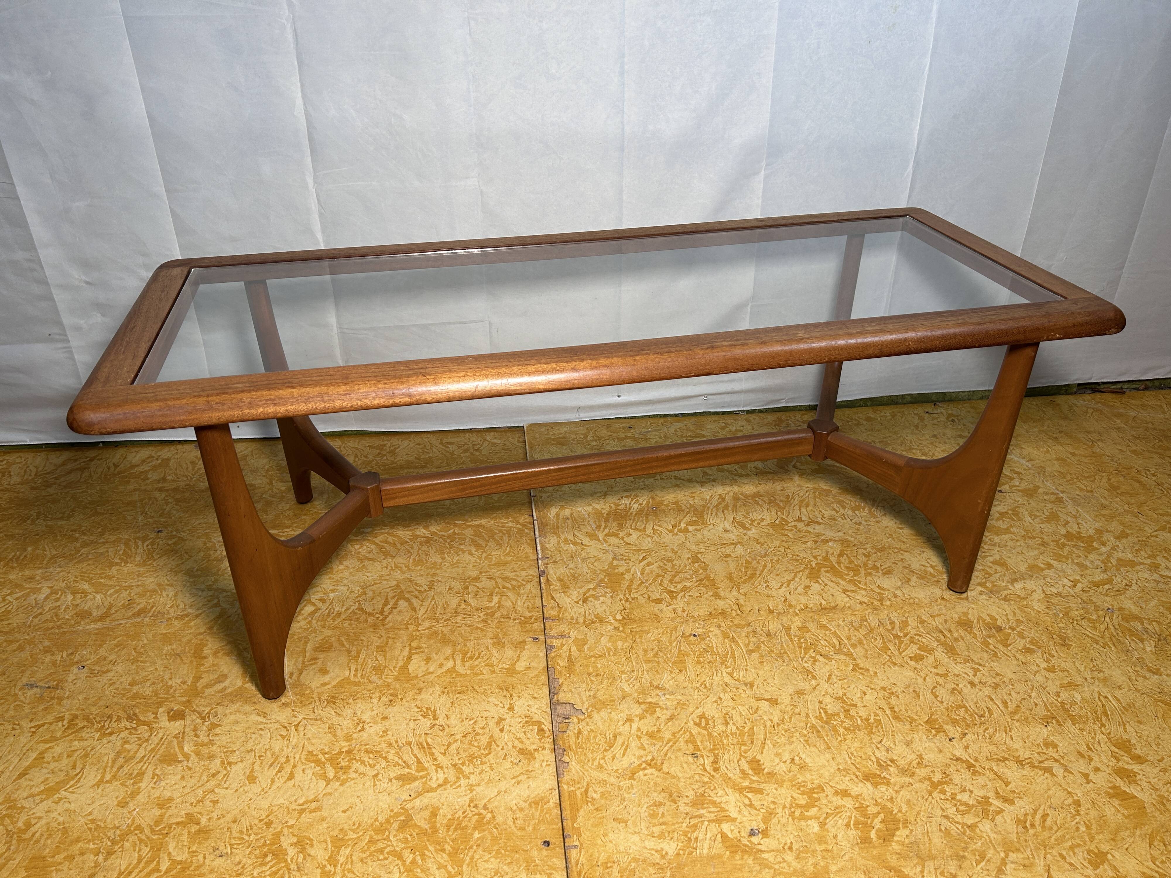 Mid century retro vintage teak coffee table by GPlan 1960