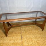 Table basse rétro vintage en teck du milieu du siècle par GPlan 1960