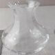 Pair of small antique vases, Touraine model, in Saint Louis crystal