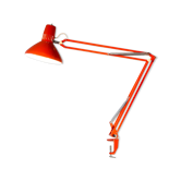 Architect lamp Ledu orange, France 1970