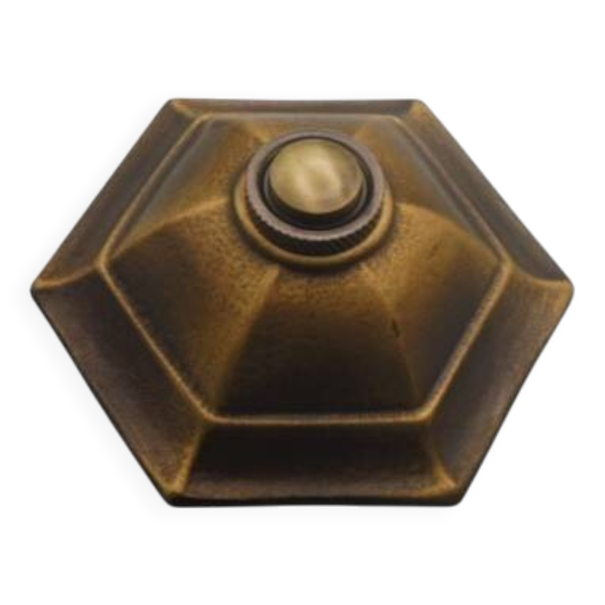 Antique doorbell: mini pagoda