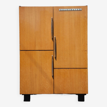 Frigo Kelvinator, armoire frigorifique vintage, frigo de bar, meuble formica, cuisine, bar