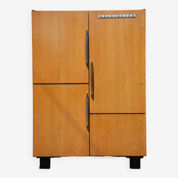 Kelvinator fridge, vintage refrigerated cabinet, bar fridge, formica furniture, kitchen, bar