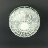 Mid Century Glass Ceiling Light From Limburg, Germany, 1960s/1970s