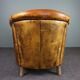 Sheep leather club chair