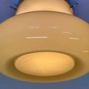 XXL Midcentury Hotel Design Ceiling Lamp, Flushmount, 1970s - Czechoslovakia