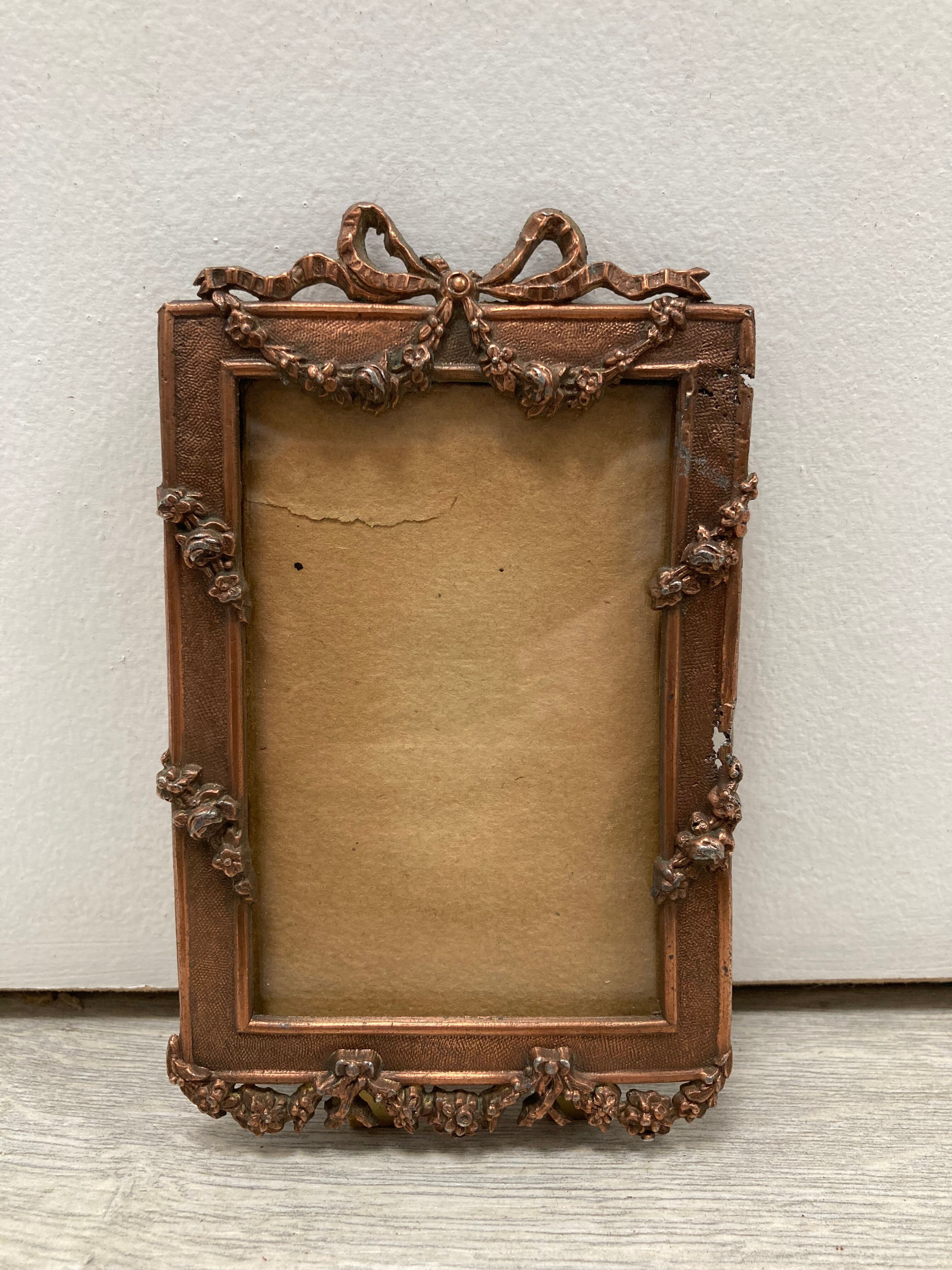 Vintage copper frame