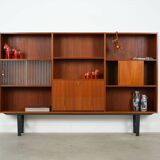 Teak bookcase, Danish design, 1970s, production: Denmark