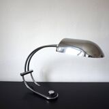 Hillebrand chrome table lamp by Egon Hillebrand