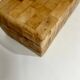 De Sede style storage bench, leather patchwork, 1970s design