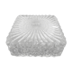 Glass square ceiling light