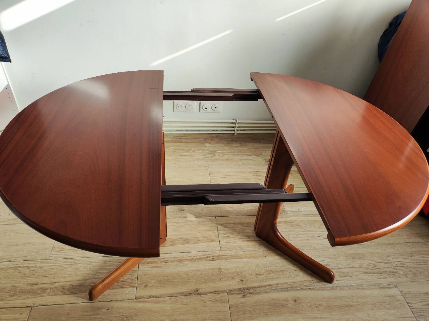 Table scandinave vintage Danemark CJ rosengaarden 60s