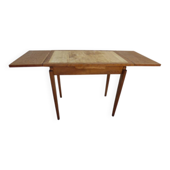 Table  italienne bois 2 rallonges de 90 cm à 150 cm totalement restaurée