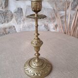 Bougeoir ancien laiton