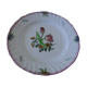 Dish old round faience longwy model marseille