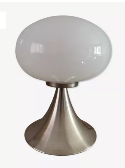 Lampe champignons tactile par Prisma Leuchten, années 80