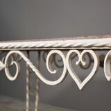Vintage table by carrara carrara marmo and worn marma, 40s