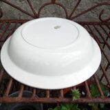 Hollow round dish Badonviller model Champagne