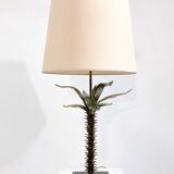 Mid-Century Modern Brass Table Lamp