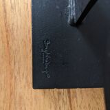 Wrought iron candlestick - height 53 cm