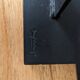 Wrought iron candlestick - height 53 cm