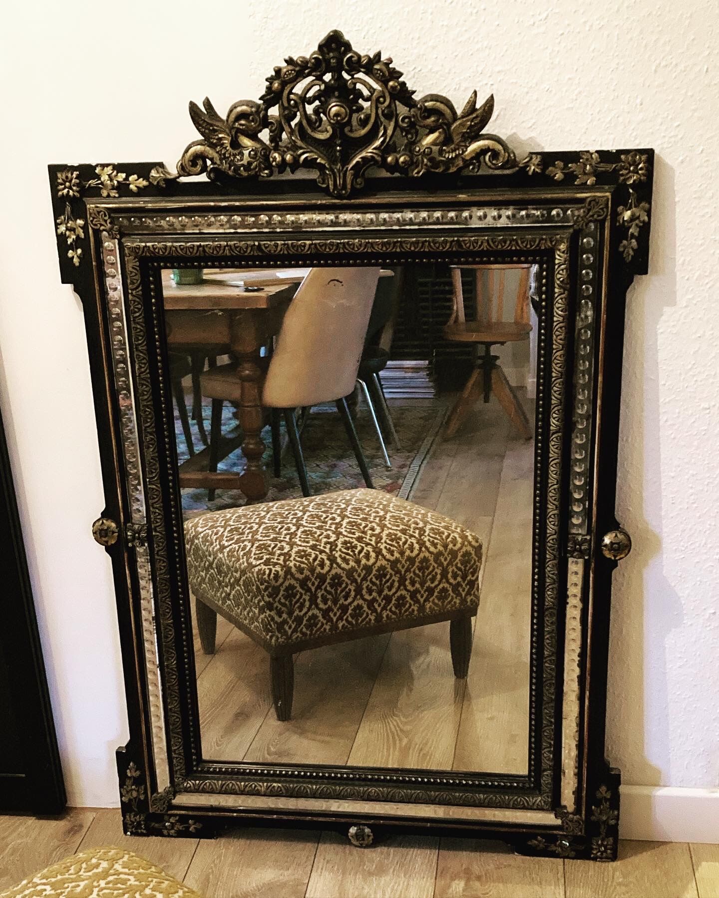 Old mirror Napoleon III