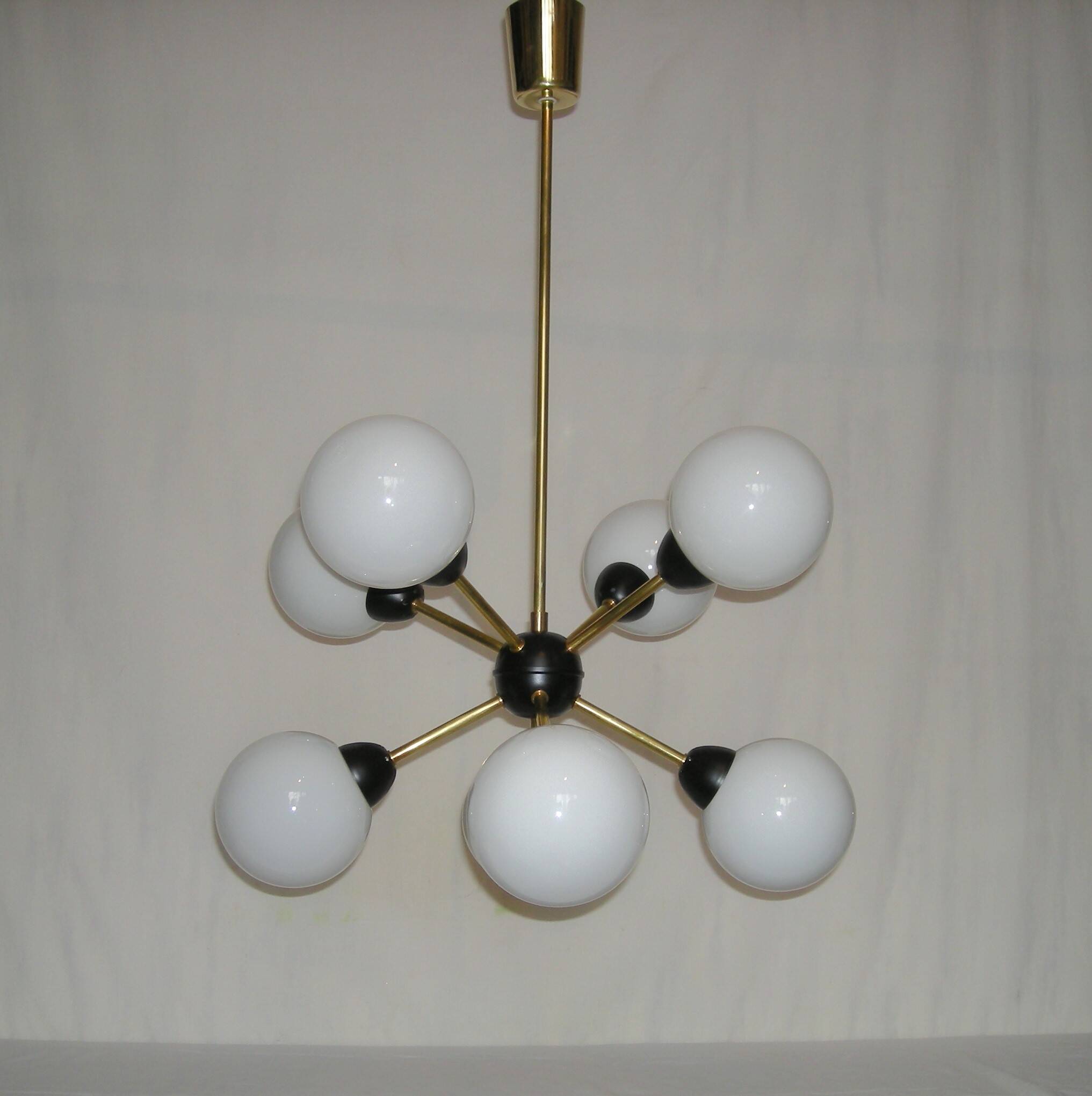 Sputnik chandelier from the 50s - 60s