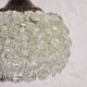 Pair of pearl glass pendant lamps