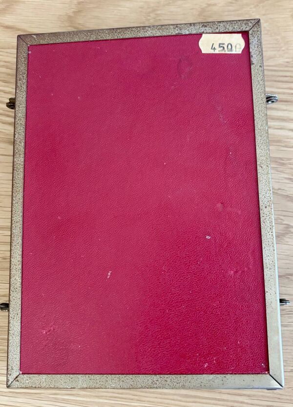 Miroir de barbier triptyque