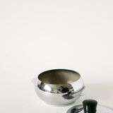 Small stainless steel sugar bowl, 1970