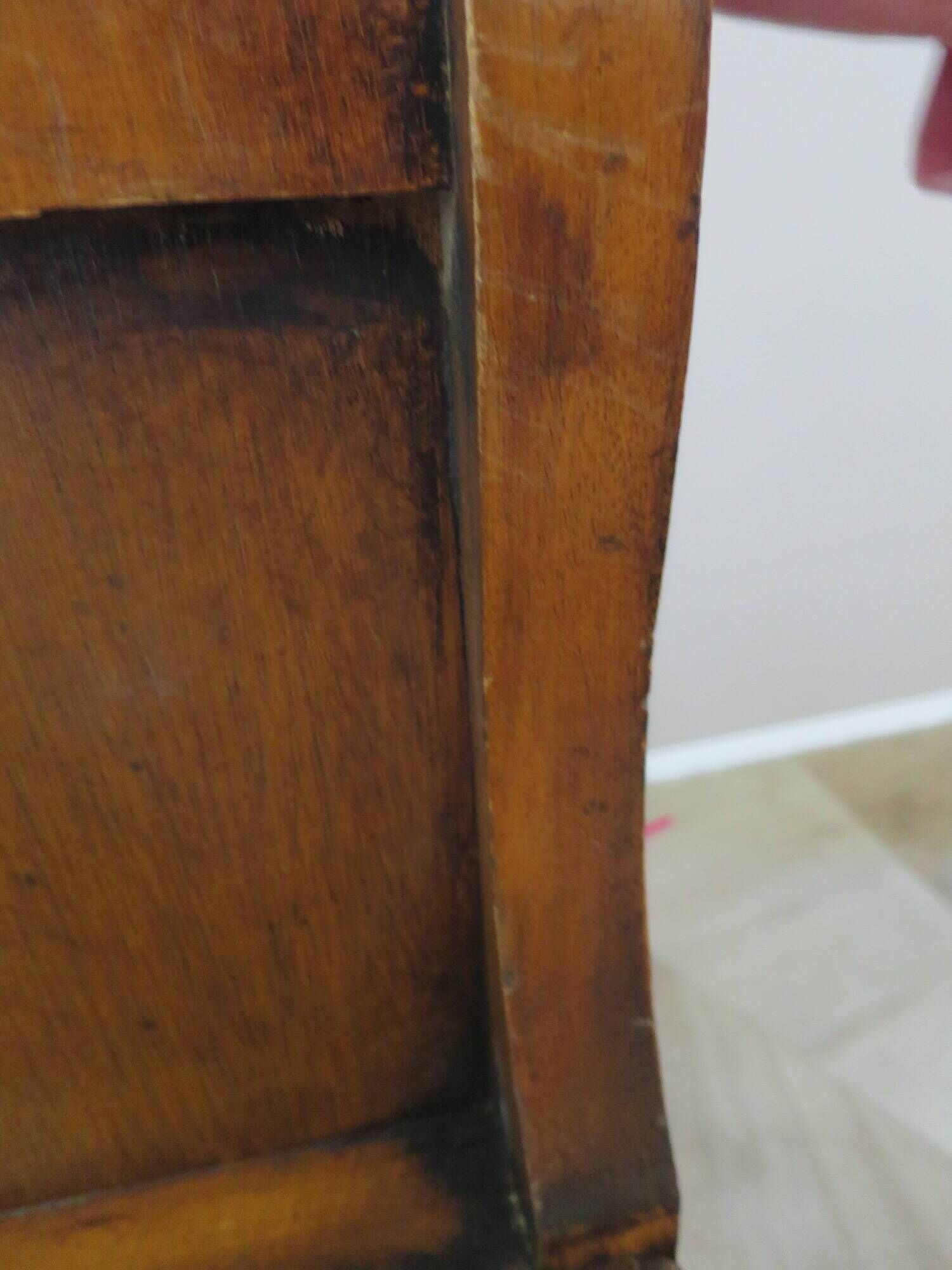 Rare entrance bench - Old chest bench - toy chest - oak color