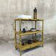 Vintage rattan shelf