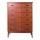 Commode danoise en teck du milieu du siècle, années 1960.