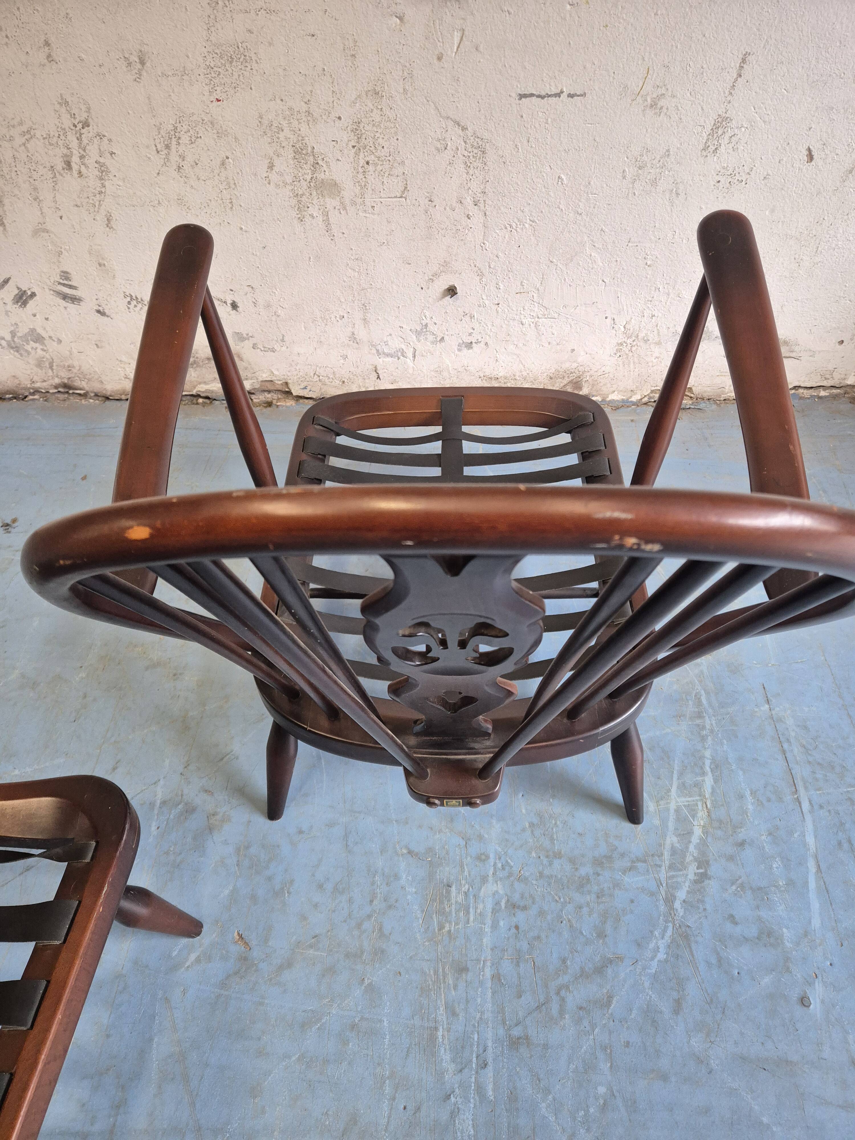 Windsor ercol + ottoman