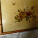 Large napoleon III bamboo floral decoration