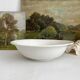 Antique ironstone salad bowl from Creil and Montereau