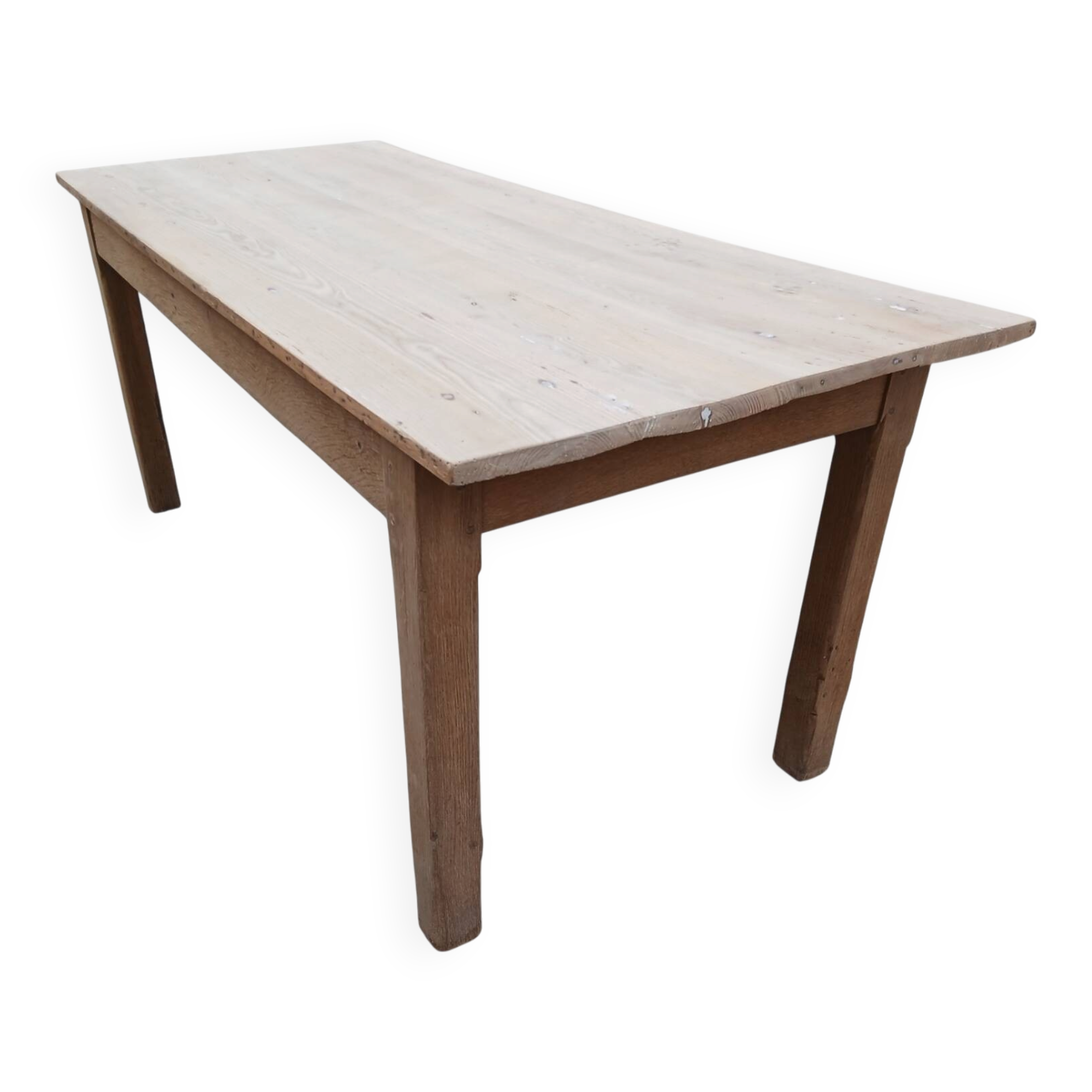 19th-century farmhouse table