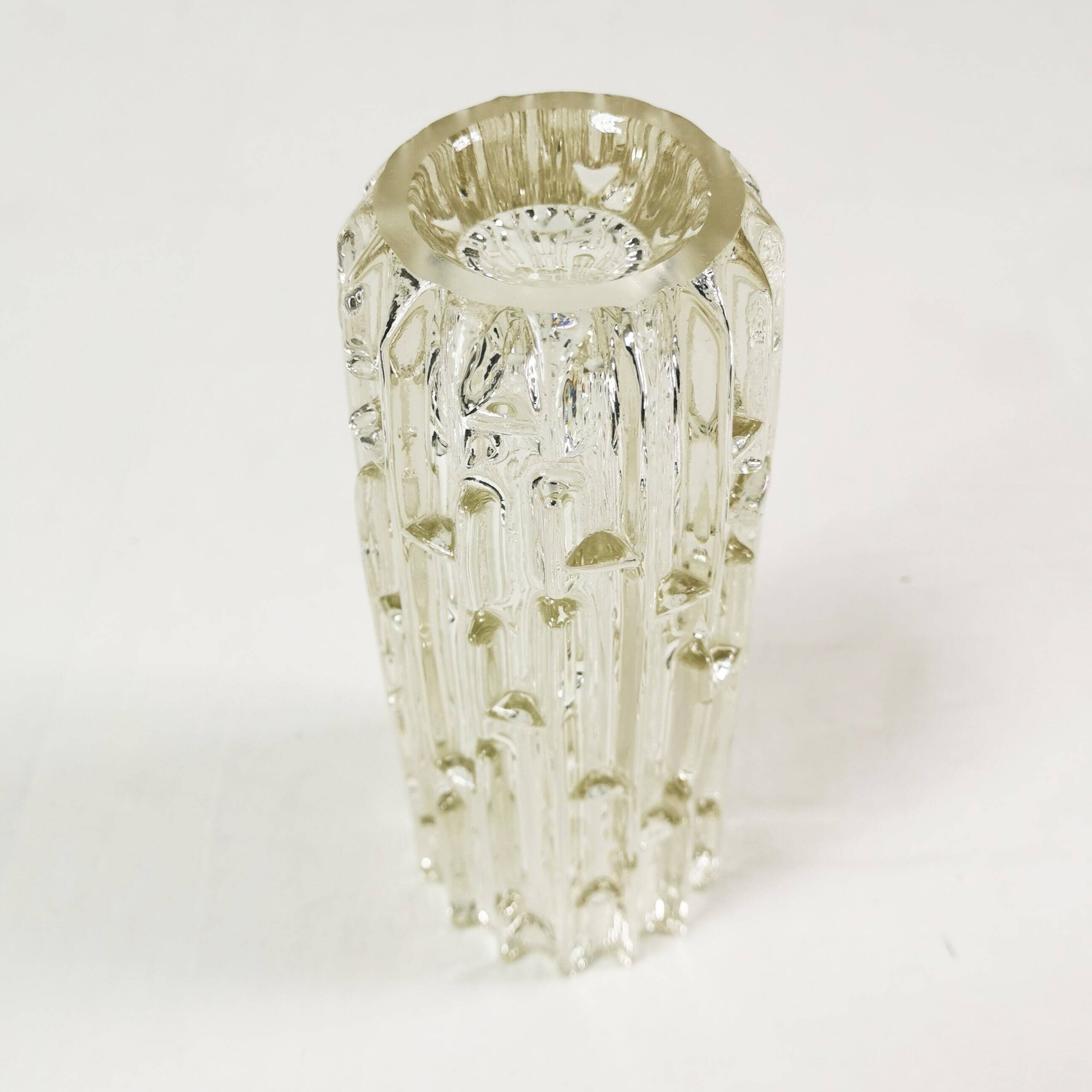 Modernist vase, Labyrinth, Rudolfova Hut, designed by Frantisek Vizner, Cze