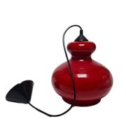Postmodern pendant lamp by Polam Wieliczka, Poland, 1980s