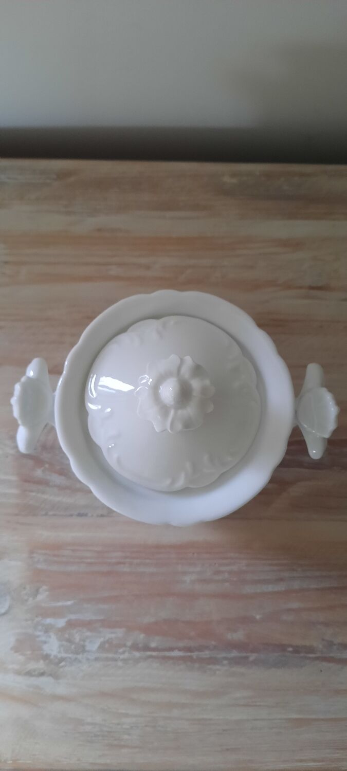 Large porcelain pot