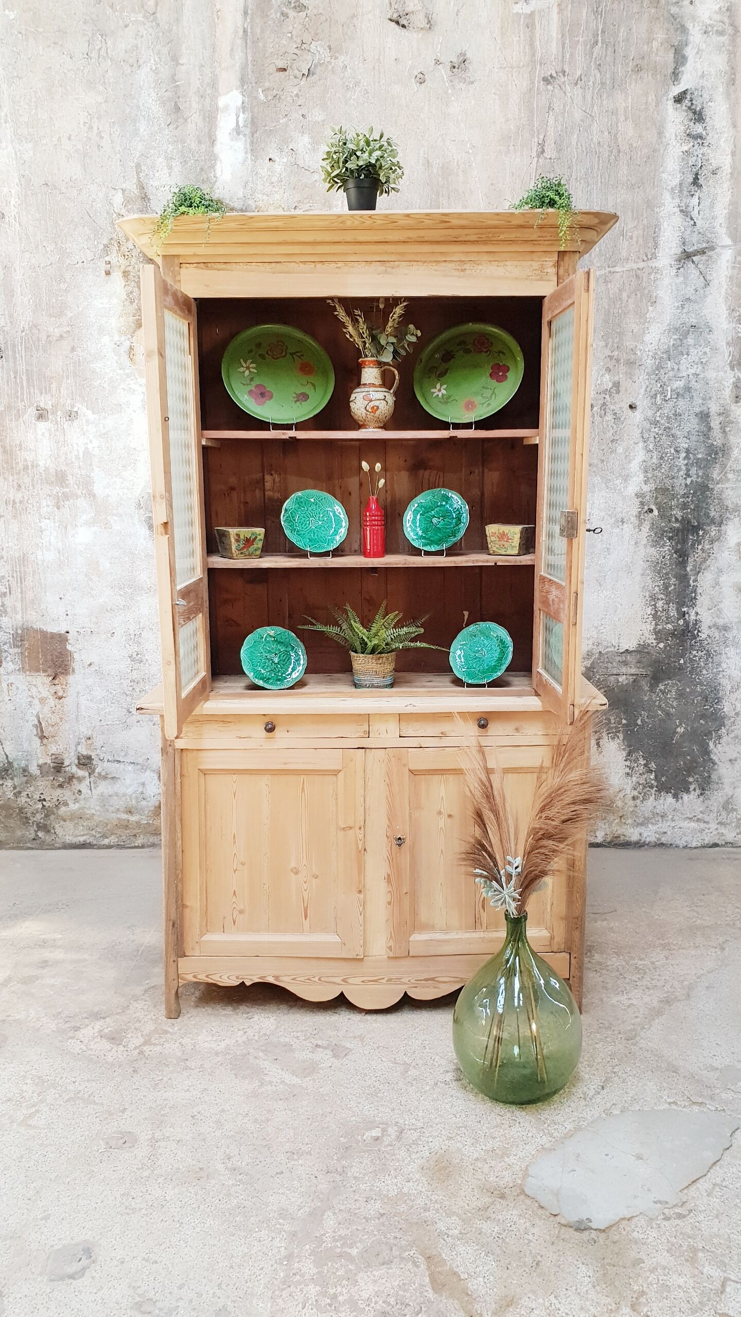 Vaisselier Ancien 2 corps