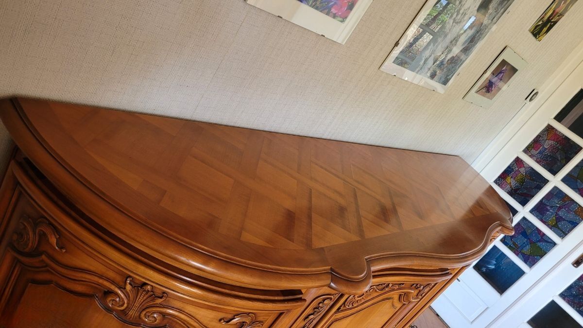 Buffet bas merisier massif