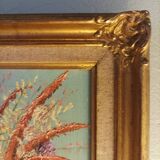 Pretty painting signed Juliette Juvin lower right