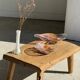 Contemporary pink blown glass bowl Carlos Vieira D21