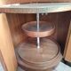 Vintage bar 1970 beech and copper, turntables