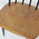 Set of four Ilmari Tapiovaara "Fanett" dining chairs for Edsby verken, Sweden 1960